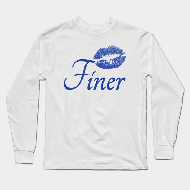 Zeta 100 Years Finer Cute Sorority Merch Long Sleeve T-Shirt by DrJOriginals